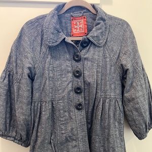 Free People chambray jacket